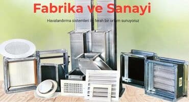 Fabrika və sənaye məkanları üçün havalandırma sistemləri və hava lalafo.az -da Fabrika və sənaye məkanları üçün havalandırma sistemləri və hava