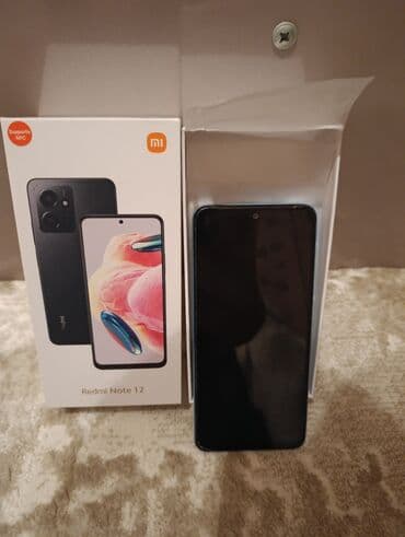 Redmi Note 12, 128 GB, rəng - Gümüşü, Zəmanət, Barmaq izi, İki sim kartlı lalafo.az -da Redmi Note 12, 128 GB, rəng - Gümüşü, Zəmanət, Barmaq izi, İki sim kartlı
