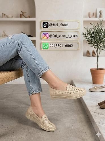 Bej rəngli qadın loaferləri - Model: gündəlik rahat loafer - Rəng lalafo.az -da Bej rəngli qadın loaferləri - Model: gündəlik rahat loafer - Rəng