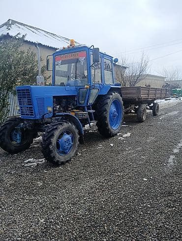 Belarus MTZ traktor + qoşqu - Rəng: mavi kabinalı Belarus MTZ (Minsk lalafo.az -da Belarus MTZ traktor + qoşqu - Rəng: mavi kabinalı Belarus MTZ (Minsk