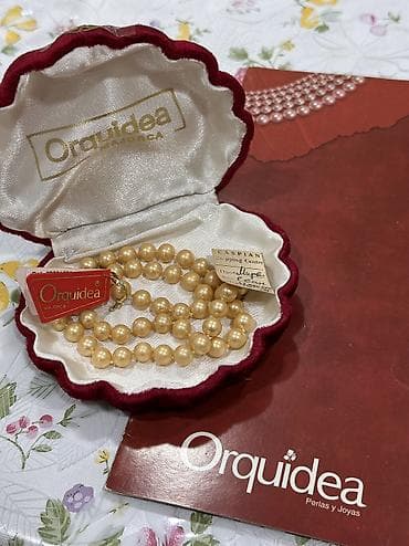 Orquidea Mallorca – inci boyunbağı - Brend: Orquidea (Perlas y lalafo.az -da Orquidea Mallorca – inci boyunbağı - Brend: Orquidea (Perlas y