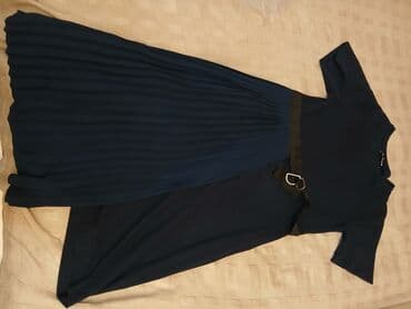 Qadın paltarı – tünd göy rəngdə, qısaqoll, dairəvi yaxalı model. Üst lalafo.az -da Qadın paltarı – tünd göy rəngdə, qısaqoll, dairəvi yaxalı model. Üst