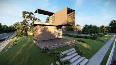 Dreamtinyhousemmc: Müasir memarlıq layihəsi – iki mərtəbəli minimalistik villa konsepti lalafo.az -da Dreamtinyhousemmc: Müasir memarlıq layihəsi – iki mərtəbəli minimalistik villa konsepti