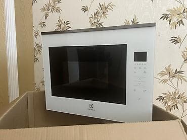 Mikrodalğalı soba Electrolux, Quraşdırılan, Mikrodalğalar ilə, rəng - Ağ, Yeni lalafo.az -da — 1 Mikrodalğalı soba Electrolux, Quraşdırılan, Mikrodalğalar ilə, rəng - Ağ, Yeni — 1