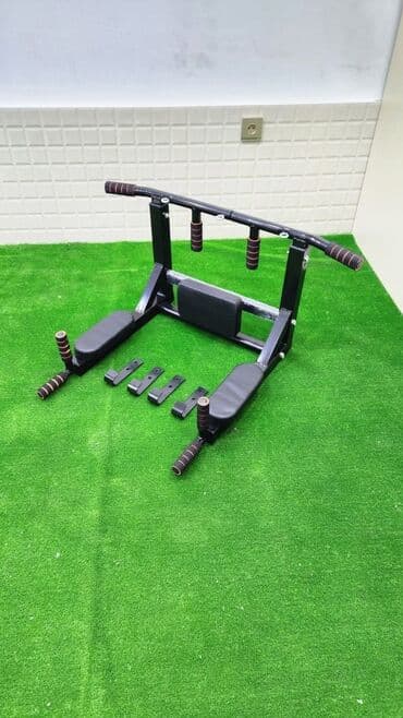 Turniklər və bruslar: Çoxfunksiyalı divar tipli turnik–press–qarın traineri - Metal lalafo.az -da — 1 Turniklər və bruslar: Çoxfunksiyalı divar tipli turnik–press–qarın traineri - Metal — 1