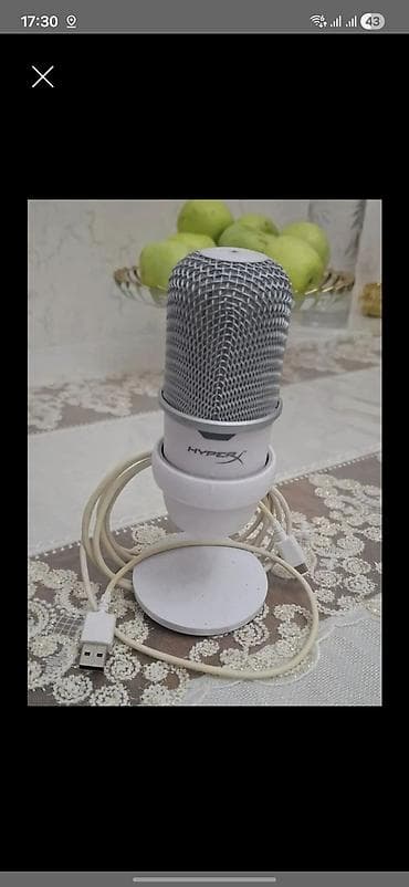 HyperX Solocodt USB mikrofon Əla Vəziyəətdə səs kryfiyyəti mükəmməl lalafo.az -da HyperX Solocodt USB mikrofon Əla Vəziyəətdə səs kryfiyyəti mükəmməl