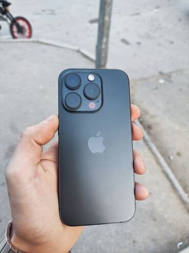 IPhone 15 Pro, Qara, Face ID lalafo.az -da IPhone 15 Pro, Qara, Face ID