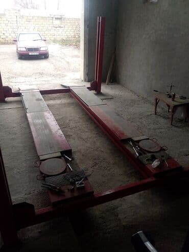 Avto-servis üçün dörd rampa üzərində tənzimləmə tipli hidravlik lalafo.az -da Avto-servis üçün dörd rampa üzərində tənzimləmə tipli hidravlik