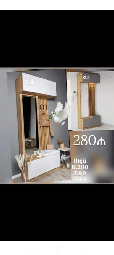 Yeni, Düz dolab, Dəhliz dolabı lalafo.az -da Yeni, Düz dolab, Dəhliz dolabı