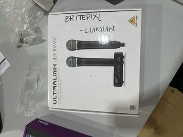 Минидиск-плееры: Новый Беспроводные (Bluetooth) Микрофон Behringer at lalafo.az — 1 Минидиск-плееры: Новый Беспроводные (Bluetooth) Микрофон Behringer — 1
