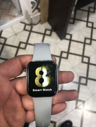 Yeni, Smart saat, Smart, Sensor ekran, rəng - Ağ lalafo.az -da Yeni, Smart saat, Smart, Sensor ekran, rəng - Ağ