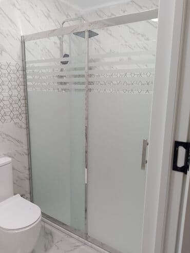 Şüşə duş kabinası – sürüşmə qapılı model - 2 qanadlı sürüşən sistem lalafo.az -da Şüşə duş kabinası – sürüşmə qapılı model - 2 qanadlı sürüşən sistem