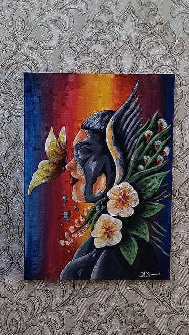 Rəsm əsəri – akril boya ilə kətan üzərində. Mövzu və tərtibat: - lalafo.az -da Rəsm əsəri – akril boya ilə kətan üzərində. Mövzu və tərtibat: -