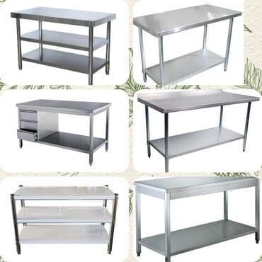 Nerjaveykalar: Paslanmayan poladdan istehsal olunmuş peşəkar mətbəx iş masaları lalafo.az -da — 1 Nerjaveykalar: Paslanmayan poladdan istehsal olunmuş peşəkar mətbəx iş masaları — 1