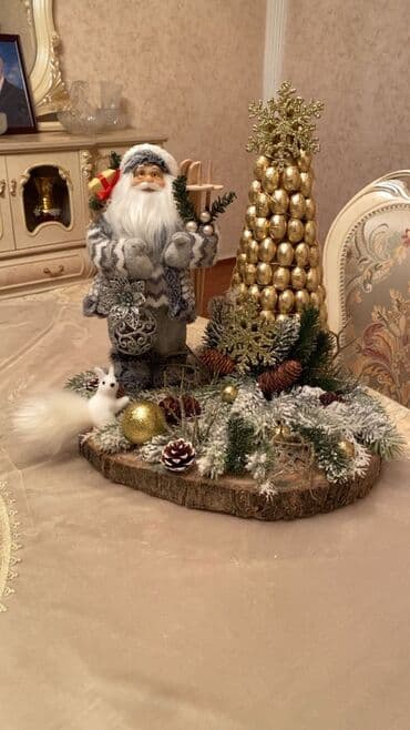 Yeni il dekor kompozisiyası. Nişanlı qadınlara yeninip hediyyeli lalafo.az -da Yeni il dekor kompozisiyası. Nişanlı qadınlara yeninip hediyyeli