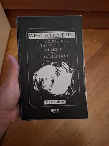 Məhsul: Kitab – “What is Property? An Inquiry into the Principle of lalafo.az -da Məhsul: Kitab – “What is Property? An Inquiry into the Principle of