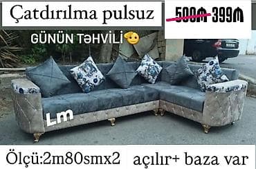 ✔️ *Künc divanlar* Fərqli görünüş ✔️ *TƏK QİYMƏT* 😎 Yeni və lalafo.az -da ✔️ *Künc divanlar* Fərqli görünüş ✔️ *TƏK QİYMƏT* 😎 Yeni və
