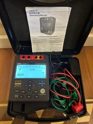 Meqaommetr UT 512 .Yüksək gərginlikli izolyasiya müqavimətini ölçmə lalafo.az -da Meqaommetr UT 512 .Yüksək gərginlikli izolyasiya müqavimətini ölçmə