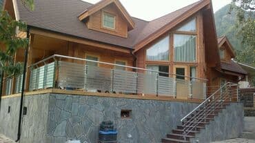 Balkon məhəccəri, Paslanmaz polad lalafo.az -da Balkon məhəccəri, Paslanmaz polad