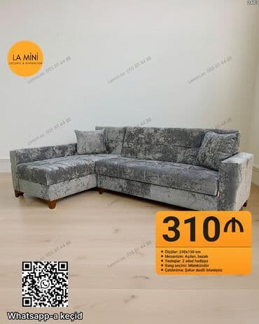 Künc divan, Açılan, Bazalı, Parça, Şəhərdaxili pulsuz çatdırılma lalafo.az -da Künc divan, Açılan, Bazalı, Parça, Şəhərdaxili pulsuz çatdırılma