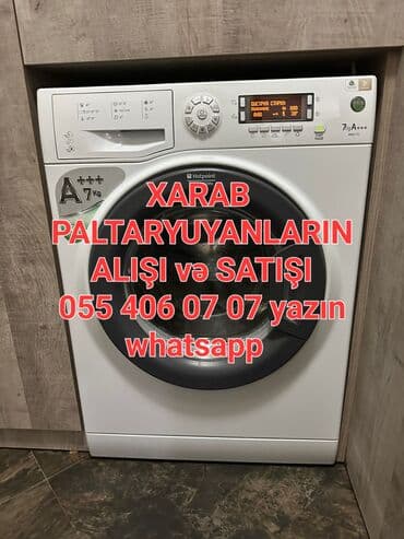 Xarab paltaryuyanların alışı və satışı xidməti. - İşləməyən, nasaz və lalafo.az -da Xarab paltaryuyanların alışı və satışı xidməti. - İşləməyən, nasaz və