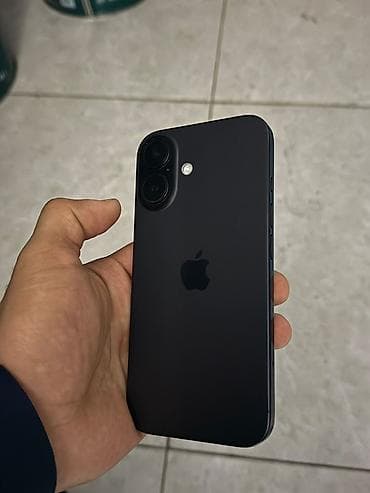 IPhone 16, 128 GB, Qara, Face ID lalafo.az -da IPhone 16, 128 GB, Qara, Face ID
