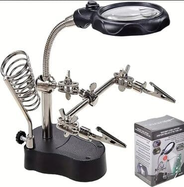 Manometrlər: Lehimləmə stendi “Üçüncü əl” - 2 ədəd krokodil tipli tutacaq: lövhə lalafo.az -da — 1 Manometrlər: Lehimləmə stendi “Üçüncü əl” - 2 ədəd krokodil tipli tutacaq: lövhə — 1