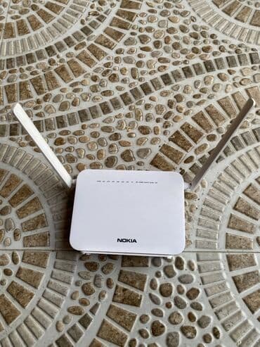 Nokia G-140W-C GPON Wi‑Fi router Xüsusiyyətlər: - Model: Nokia lalafo.az -da Nokia G-140W-C GPON Wi‑Fi router Xüsusiyyətlər: - Model: Nokia