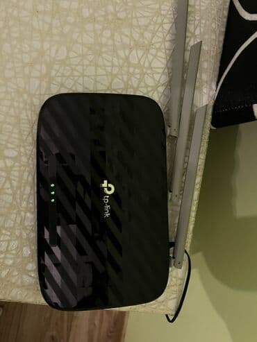 TP-Link simsiz Wi‑Fi router - İki güclü antenlə sabit və geniş əhatə lalafo.az -da TP-Link simsiz Wi‑Fi router - İki güclü antenlə sabit və geniş əhatə