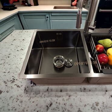 Yeni Düzbucaqlı Mətbəx çanağı, Şkafsız, Paslanmaz polad, Ödənişli çatdırılma lalafo.az -da — 3 Yeni Düzbucaqlı Mətbəx çanağı, Şkafsız, Paslanmaz polad, Ödənişli çatdırılma — 3