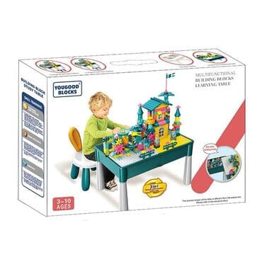 🧩 3-ü 1-də Uşaq Oyun Masası (Konstruktor dəsti) 👧👦 Oğlan və qız lalafo.az -da 🧩 3-ü 1-də Uşaq Oyun Masası (Konstruktor dəsti) 👧👦 Oğlan və qız