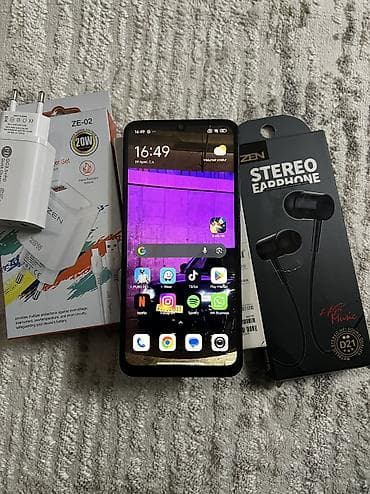 Redmi 13C, 128 GB, rəng - Qara, Barmaq izi, Face ID lalafo.az -da Redmi 13C, 128 GB, rəng - Qara, Barmaq izi, Face ID