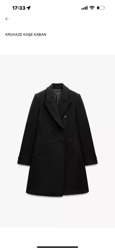 Palto, Zara, L, rəng - Qara lalafo.az -da Palto, Zara, L, rəng - Qara