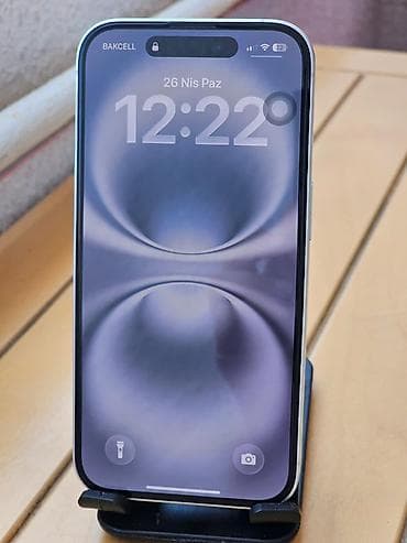 IPhone 16, Ağ, Barmaq izi, Face ID lalafo.az -da IPhone 16, Ağ, Barmaq izi, Face ID