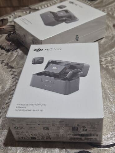 Минидиск-плееры: DJİ mic mini. Yeni, orjinal bağlı qutu 2 əd qalıb. Pula ehtiyac at lalafo.az — 1 Минидиск-плееры: DJİ mic mini. Yeni, orjinal bağlı qutu 2 əd qalıb. Pula ehtiyac — 1