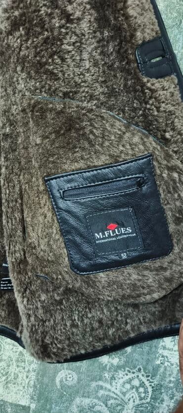 Дубленки: Натуральная кожаная дублёнка Немецкого бренда M.Flues Размер 54 -56 at lalafo.az — 4 Дубленки: Натуральная кожаная дублёнка Немецкого бренда M.Flues Размер 54 -56 — 4