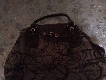 Qadın əl çantası – iri ölçü, iki qısa tutacaqla - Material: parça və lalafo.az -da Qadın əl çantası – iri ölçü, iki qısa tutacaqla - Material: parça və