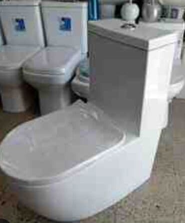 Tualet kompaktı – ikişaqullu, mərməri parıltılı ağ keramika - lalafo.az -da Tualet kompaktı – ikişaqullu, mərməri parıltılı ağ keramika -