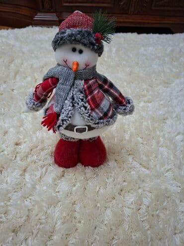 Yeni il dekoru – yumşaq qaradamı fiquru - Material: tekstil və yumşaq lalafo.az -da Yeni il dekoru – yumşaq qaradamı fiquru - Material: tekstil və yumşaq