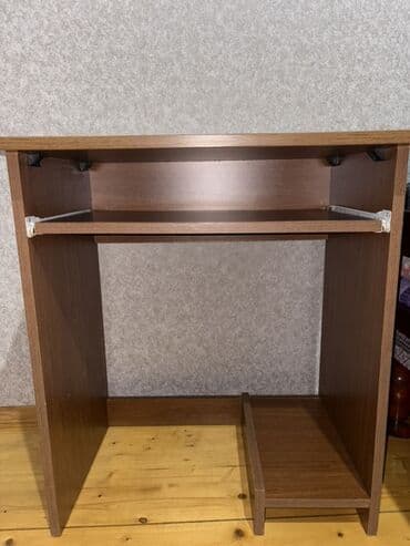 Другая мебель на заказ: Прямой стол, С полками, С выдвижными ящиками, Ламинат текстурный at lalafo.az — 1 Другая мебель на заказ: Прямой стол, С полками, С выдвижными ящиками, Ламинат текстурный — 1