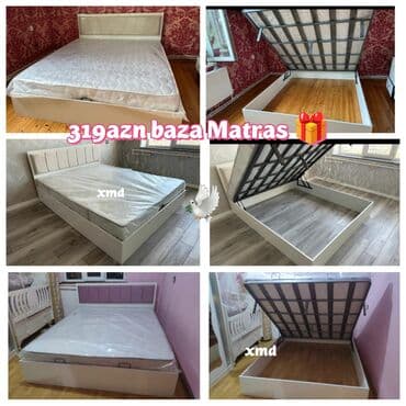 Yeni, İkinəfərlik çarpayı, Bazalı, Matras ilə, Siyirməsiz lalafo.az -da Yeni, İkinəfərlik çarpayı, Bazalı, Matras ilə, Siyirməsiz