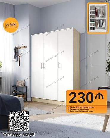 3 qapılı, Digər rəng, Açılan, Düz dolab lalafo.az -da 3 qapılı, Digər rəng, Açılan, Düz dolab