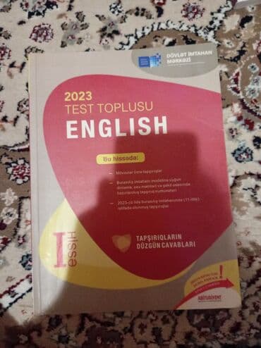 İngilis dili Testlər 11-ci sinif, DİM, 1-ci hissə, 2023 il lalafo.az -da İngilis dili Testlər 11-ci sinif, DİM, 1-ci hissə, 2023 il