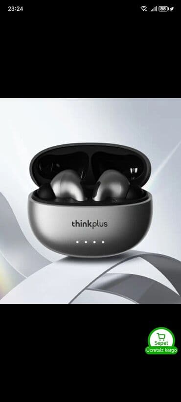 Yeni Simsiz (Bluetooth) Qulaqcıqlar, Lenovo, rəng - Boz lalafo.az -da Yeni Simsiz (Bluetooth) Qulaqcıqlar, Lenovo, rəng - Boz