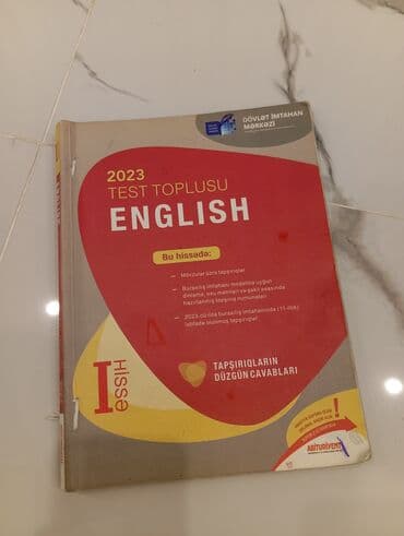 Məhsul: “2023 Test Toplusu – English” (DİM), 2 hissəlik komplekt lalafo.az -da Məhsul: “2023 Test Toplusu – English” (DİM), 2 hissəlik komplekt