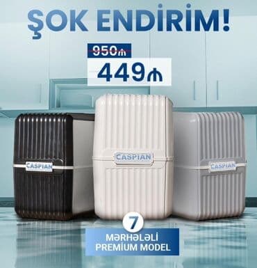 Caspian su təmizləyici sistemi – 7 mərhələli, premium model. Mətbəxə lalafo.az -da Caspian su təmizləyici sistemi – 7 mərhələli, premium model. Mətbəxə