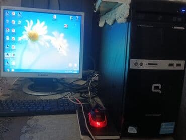 Komplekt stolüstü kompüter seti - Sistem bloku: Compaq qüllə korpusu lalafo.az -da Komplekt stolüstü kompüter seti - Sistem bloku: Compaq qüllə korpusu