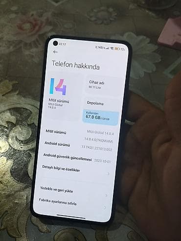 Xiaomi Mi 11 Lite, 128 GB, rəng - Mavi lalafo.az -da Xiaomi Mi 11 Lite, 128 GB, rəng - Mavi