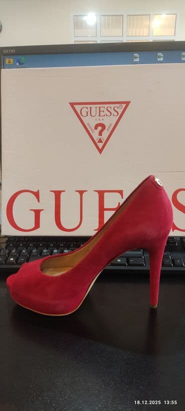 GUESS qadın təkbanı toxunmalı və klassik stilettolar — 2 model 1) lalafo.az -da GUESS qadın təkbanı toxunmalı və klassik stilettolar — 2 model 1)
