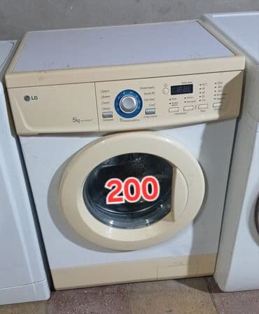 Paltaryuyan maşın LG, 5 kq, Avtomat, Qurutmasız lalafo.az -da Paltaryuyan maşın LG, 5 kq, Avtomat, Qurutmasız